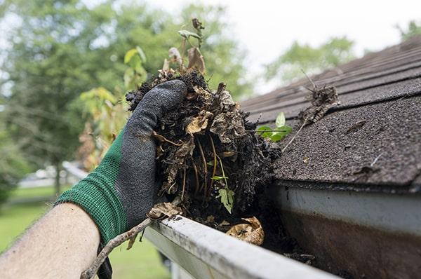 our employees are trained and have years of experience in gutter cleaning