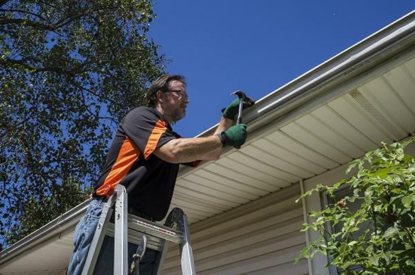 we use specialized tools and equipment designed specifically for gutter repair